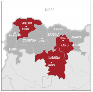 nigerian map
