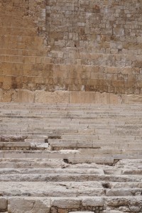 Climb the original steps that Jesus would have used to enter the Temple compound. The entrance gates have since been blocked by Muslim invaders. Today the Temple Mount holds a mosque with the remains of the Second Temple directly below it.