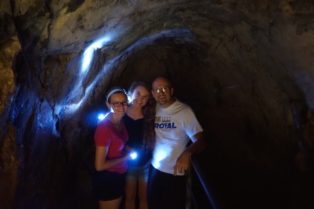 Our adventure in the City of David took us underground where we hiked through knee-deep water in the real Hezekiah's Tunnel!