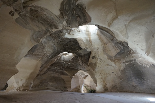 The Bell Caves are a unique stop on your way back to Jerusalem from the Dead Sea.