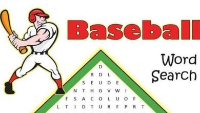 baseball word search
