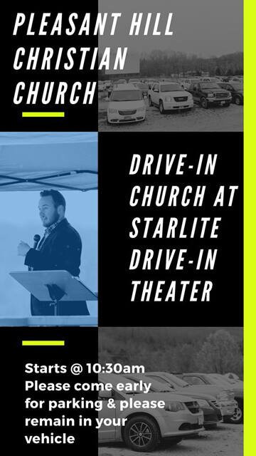 church at the drive-in 