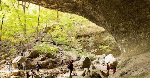 hiker arkansas