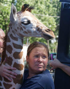 Fawn Moser at Topeka Zoo