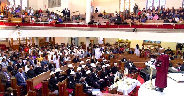 High fashion remains in style at historic Abyssinian Baptist Church ...