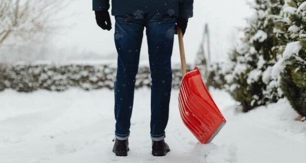 shoveling