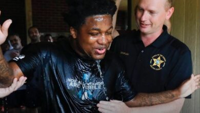 florida jail baptized